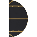 back of the half moon mirror