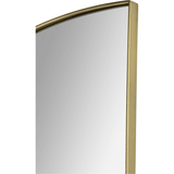 frame of the half moon mirror
